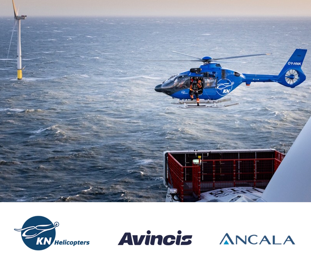 Eksklusiv finansiel rådgiver for KN Helicopters i salget til Avincis